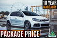 Load image into Gallery viewer, Flow Design MK6 Golf R Full Lip Splitter Set
