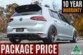 Load image into Gallery viewer, Flow Design MK7 Golf R (USDM) Full Lip Splitter Set
