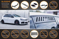 Load image into Gallery viewer, Flow Design MK6 Golf R Full Lip Splitter Set

