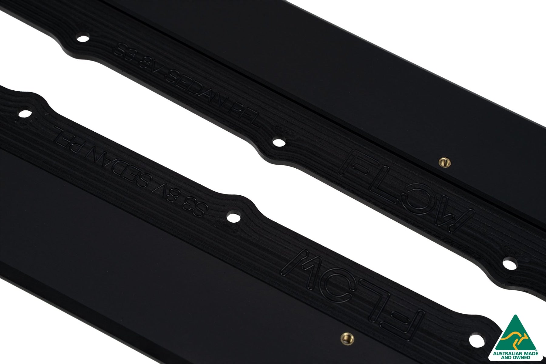 Flow Design S3 8V Sedan Pre-Facelift Side Skirt Splitters V3 (Pair)