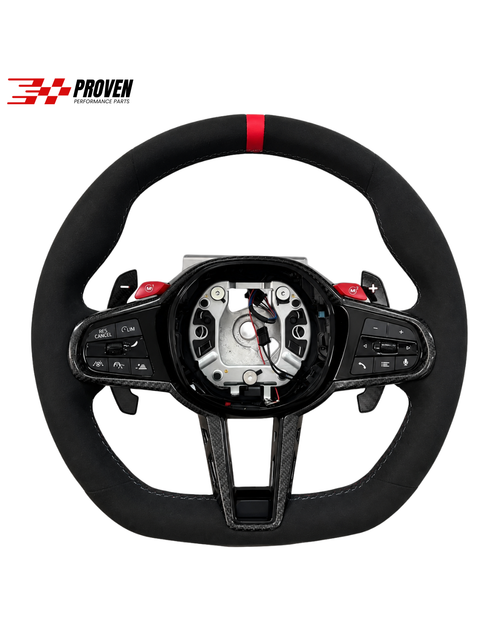 Toyota A90/A91 MK5 Supra Alcantara Steering Wheel