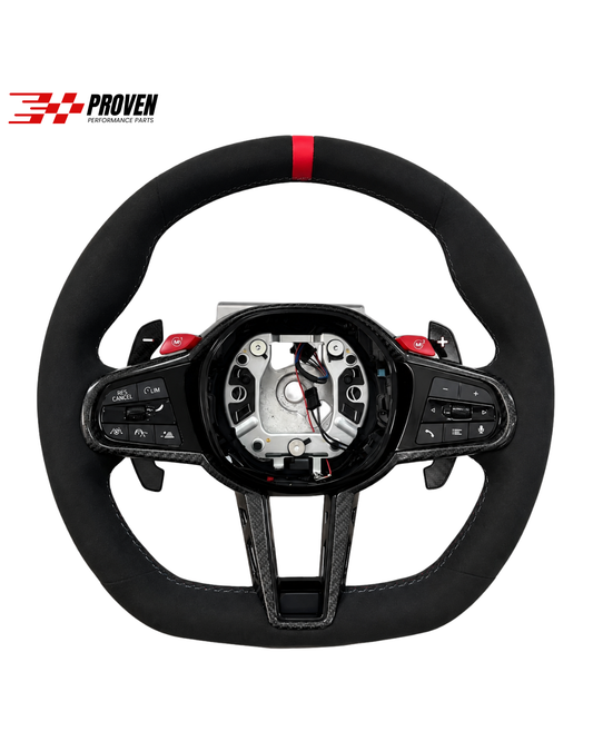 Toyota A90/A91 MK5 Supra Alcantara Steering Wheel