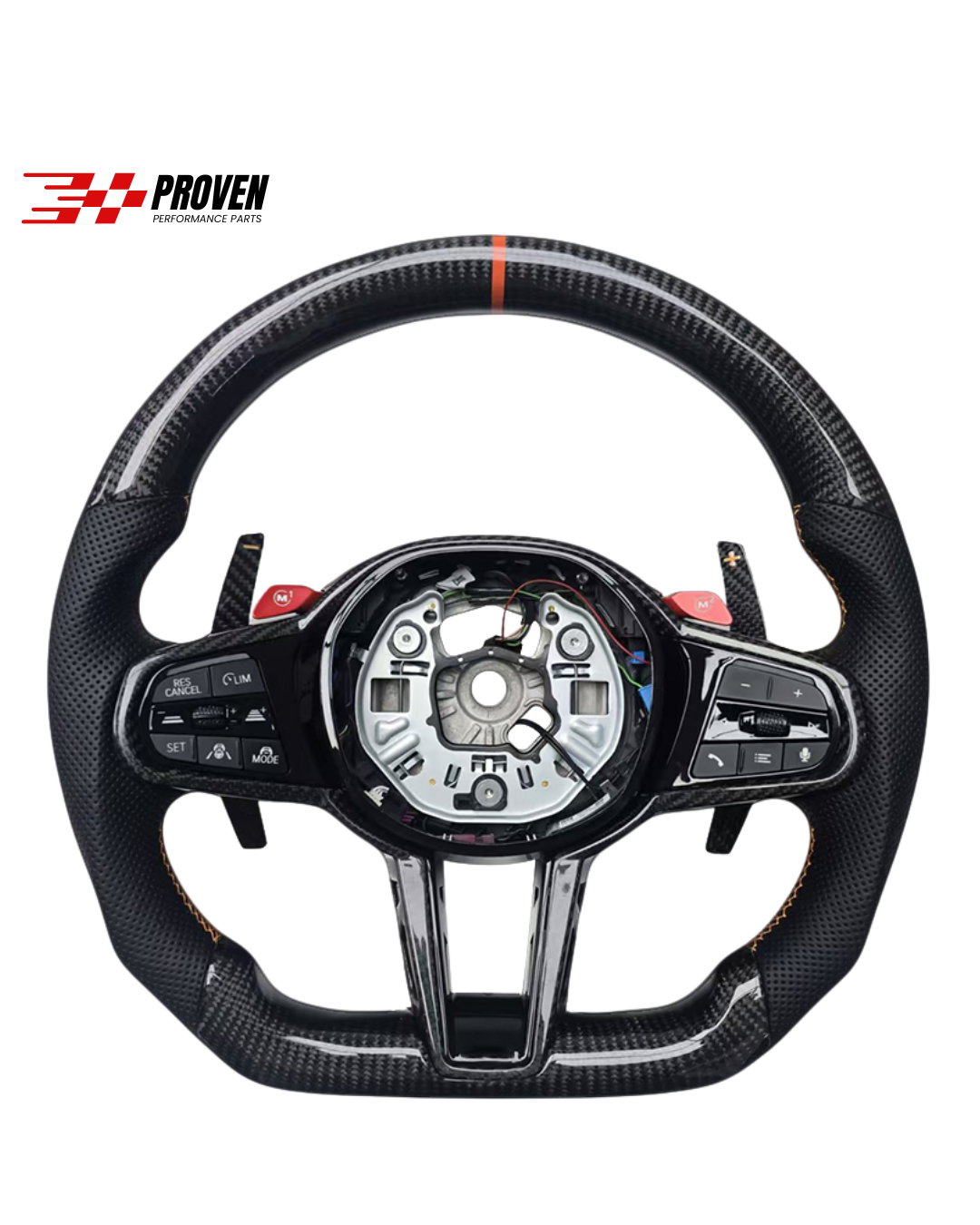 BMW BMW F97, F98/ X3M, X4M Carbon Fibre Steering Wheel