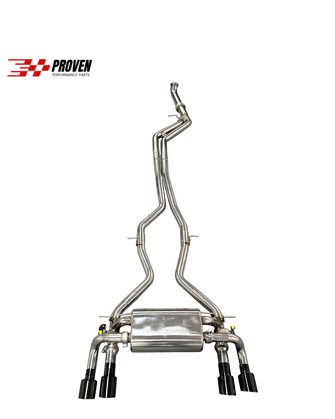 BMW F87, M2 (N55) Stainless Steel Valved Catback Exhaust