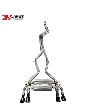 BMW F87, M2 (N55) Stainless Steel Valved Catback Exhaust