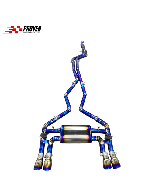 BMW F87, M2 (N55) Titanium Valved Catback Exhaust