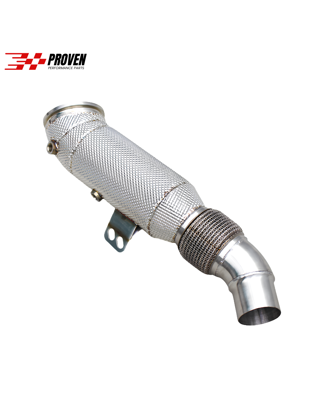 BMW B58 Gen 2 G-Series M340i/M440i/M240i Catless/Catted Downpipe With Heat Shield