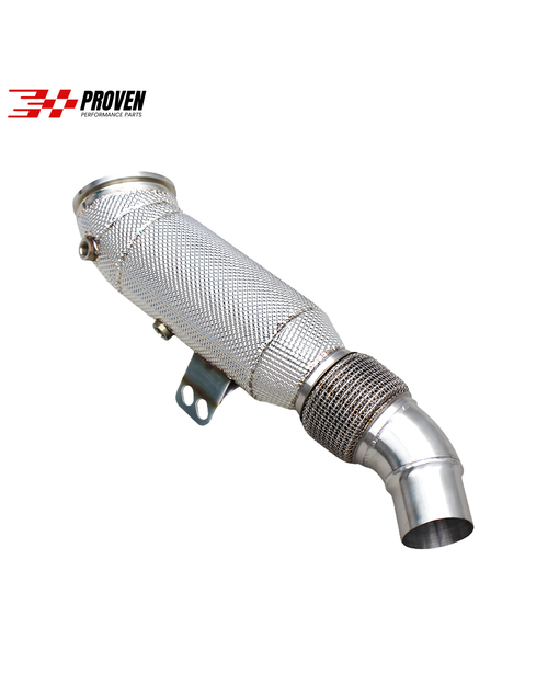 BMW B58 Gen 2 G-Series M340i/M440i/M240i/Z4 M40i Catless/Catted Downpipe With Heat Shield