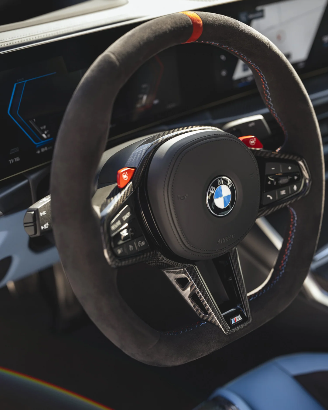 BMW G80/G82/G87, M3/M4/M2 Alcantara Steering Wheel