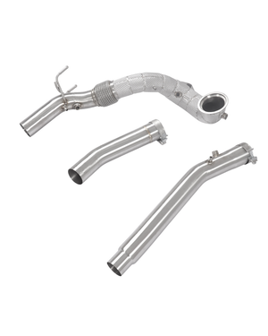 Volkswagen MK8 Golf R 3.0” Catless Downpipe With Heat Shield
