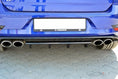 Load image into Gallery viewer, Maxton Design Rear Central Splitters VW Golf Mk7.5 R (Facelift)
