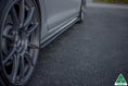 Load image into Gallery viewer, White Volkswagen MK7.5 Golf R Side Skirt Splitters
