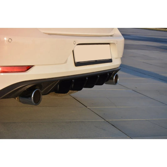 Maxton Design Rear Diffuser V2 Valance VW Golf Mk7.5 GTI (Facelift)