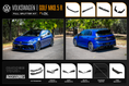 Load image into Gallery viewer, Flow Design MK8.5 Golf R Full Lip Splitter Set

