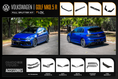 Load image into Gallery viewer, Flow Design MK8.5 Golf R Full Lip Splitter Set
