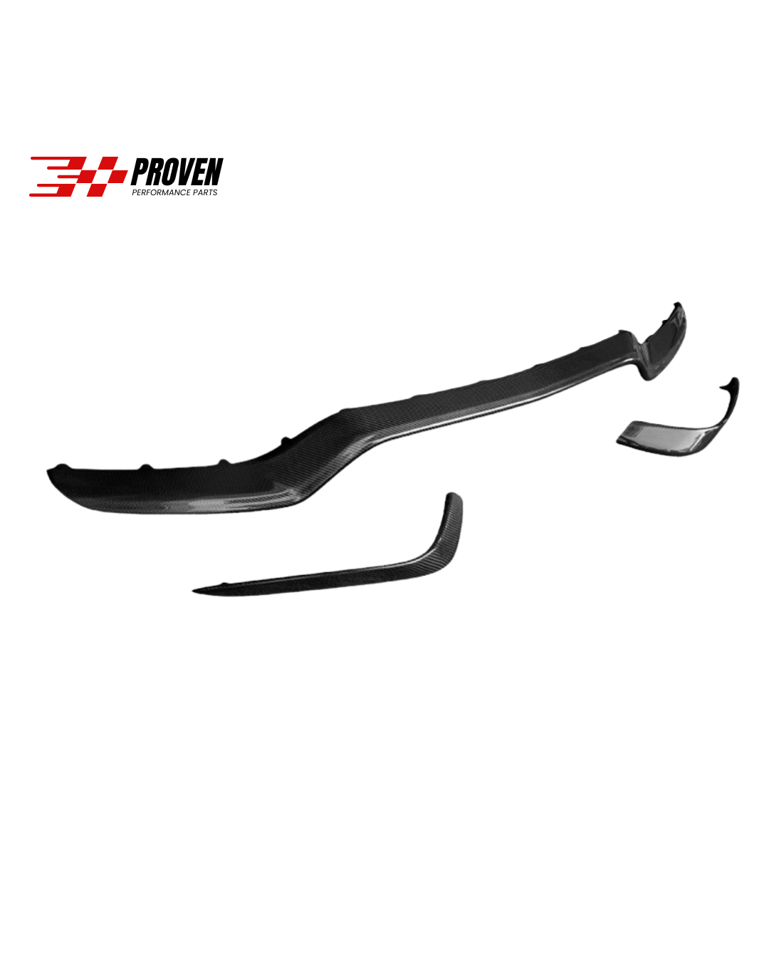 Mercedes Benz W205 C63/C63s AMG Coupe Carbon Fibre E Style Front Lip