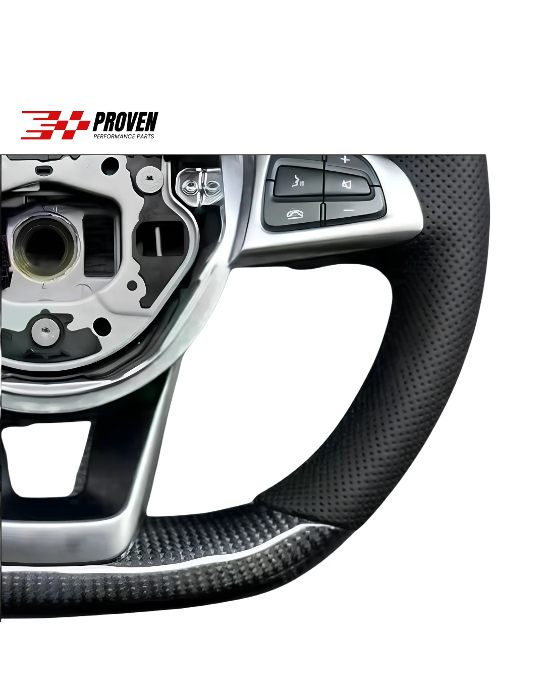 Mercedes Benz W205, C43/C63s AMG 2015-2017 Carbon Fibre Steering Wheel