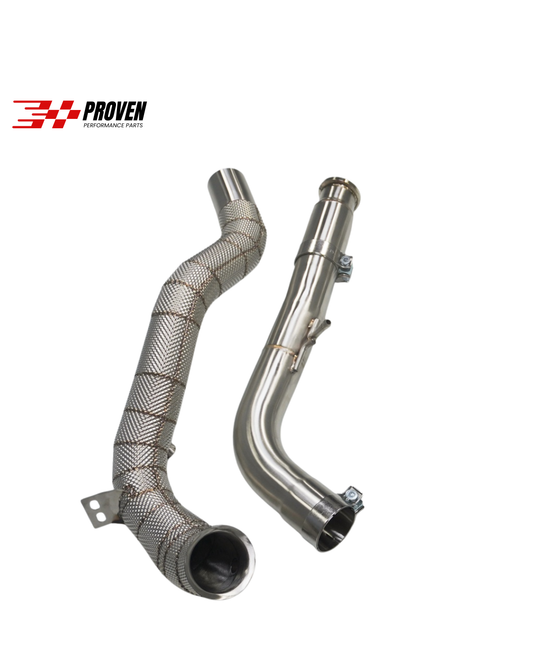 Mercedes Benz W463A G63 Catless Downpipe With Heatshield