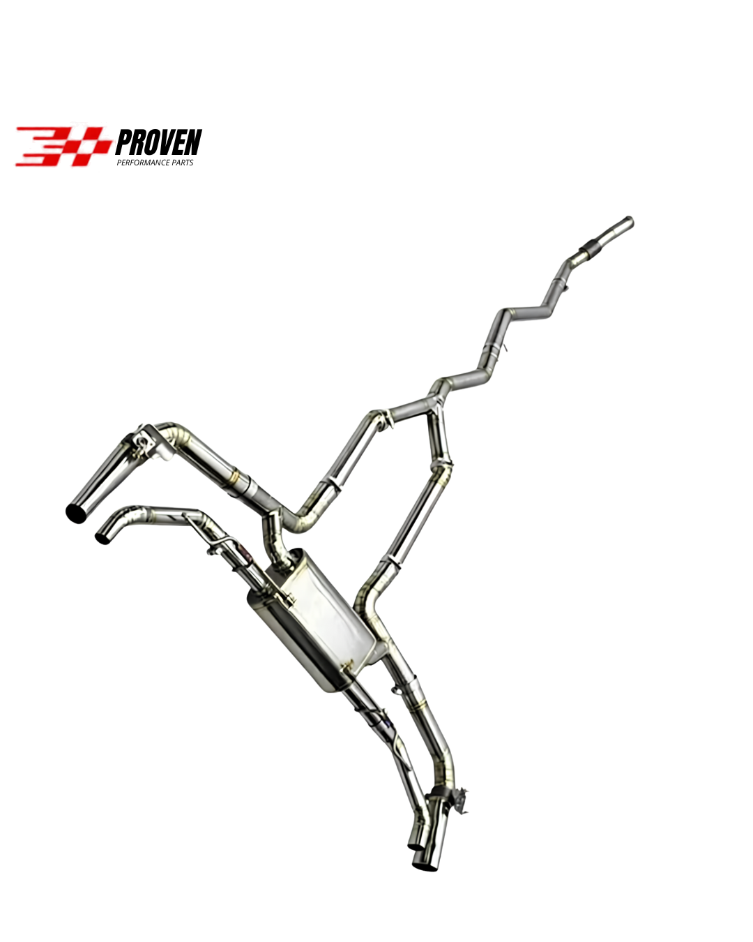 Mercedes Benz W167, GLE53 AMG Stainless Steel Valved Catback Exhaust