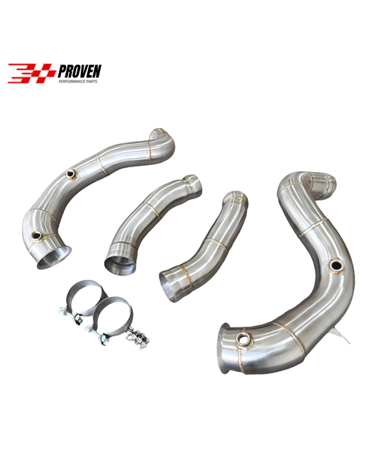 Mercedes Benz W205, C63/C63s AMG Catless Downpipe