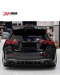 Load image into Gallery viewer, Mercedes Benz W177 Hatchback A35/A45s AMG Carbon Fibre P Style Rear Diffuser Kit
