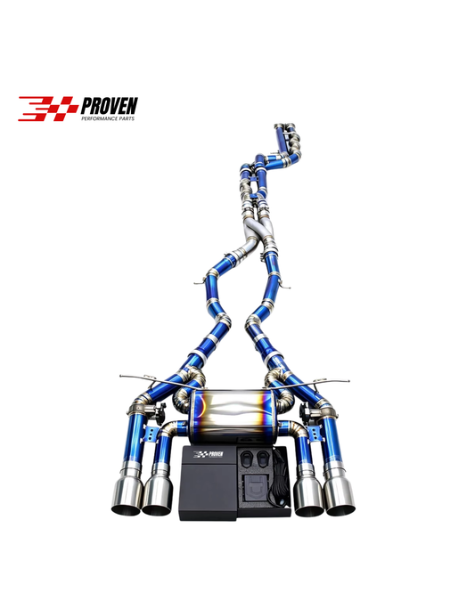BMW F80/F82/F87, M3/M4/M2 Titanium Valved Equal Length Z Pipe Catback Exhaust