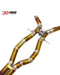 Load image into Gallery viewer, Mercedes Benz W167/C167, GLE63s AMG Titanium Valved Catback Exhaust
