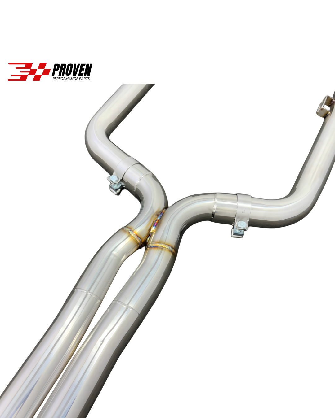 Mercedes Benz W205, C63/C63s AMG Stainless Steel Valved Catback Exhaust