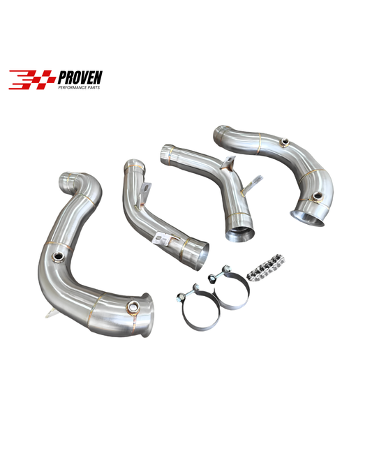 Mercedes Benz W213, E63/E63s AMG Catless Downpipe