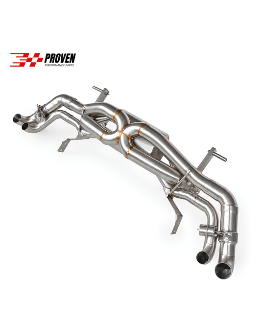 Audi R8 Type 4S Stainless Steel Valved Exhaust