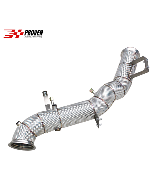 Mercedes Benz W206 C63 SE Catless Downpipe With Heatshield