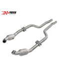 Load image into Gallery viewer, Mercedes Benz W212/W218, E63/CLS63 Catted Downpipe With Heatshield
