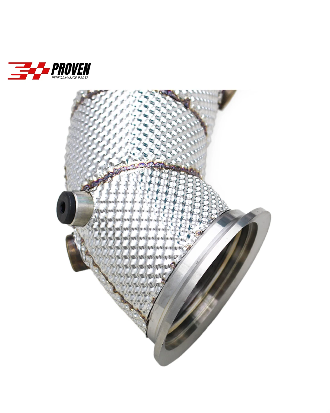 Mercedes Benz W206 C63 SE Catless Downpipe With Heatshield