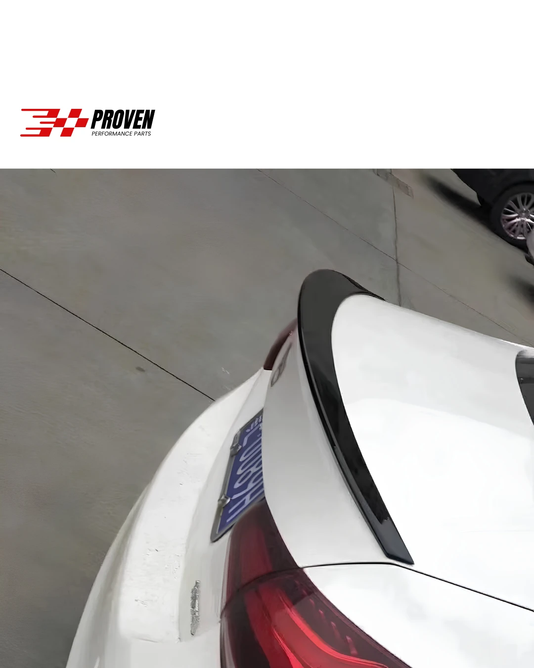 Mercedes Benz W177 Sedan A35 AMG Carbon Fibre Rear Trunk Spoiler