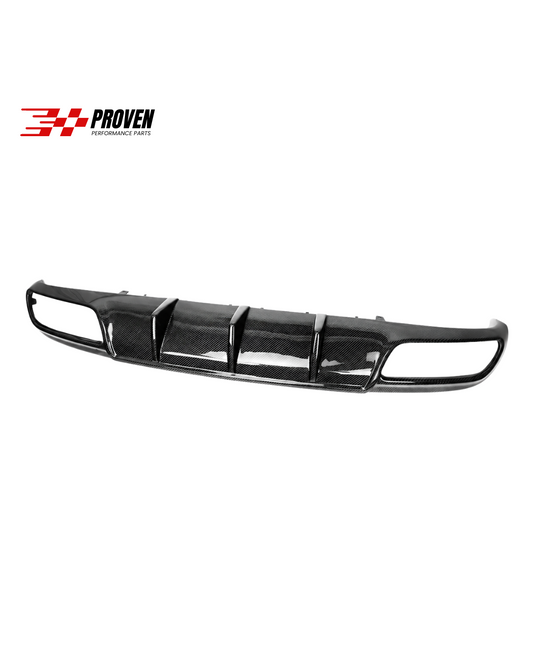 Mercedes Benz W205 C63/C63s AMG Carbon Fibre OTM Style Rear Diffuser