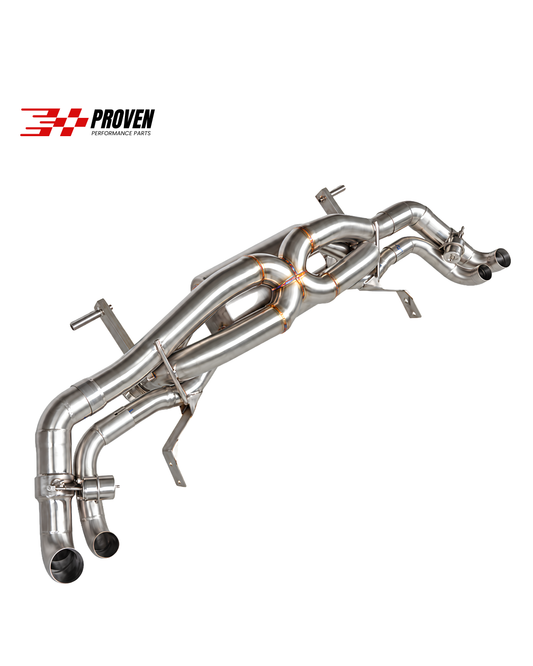 Audi R8 Type 4S Stainless Steel Valved Exhaust