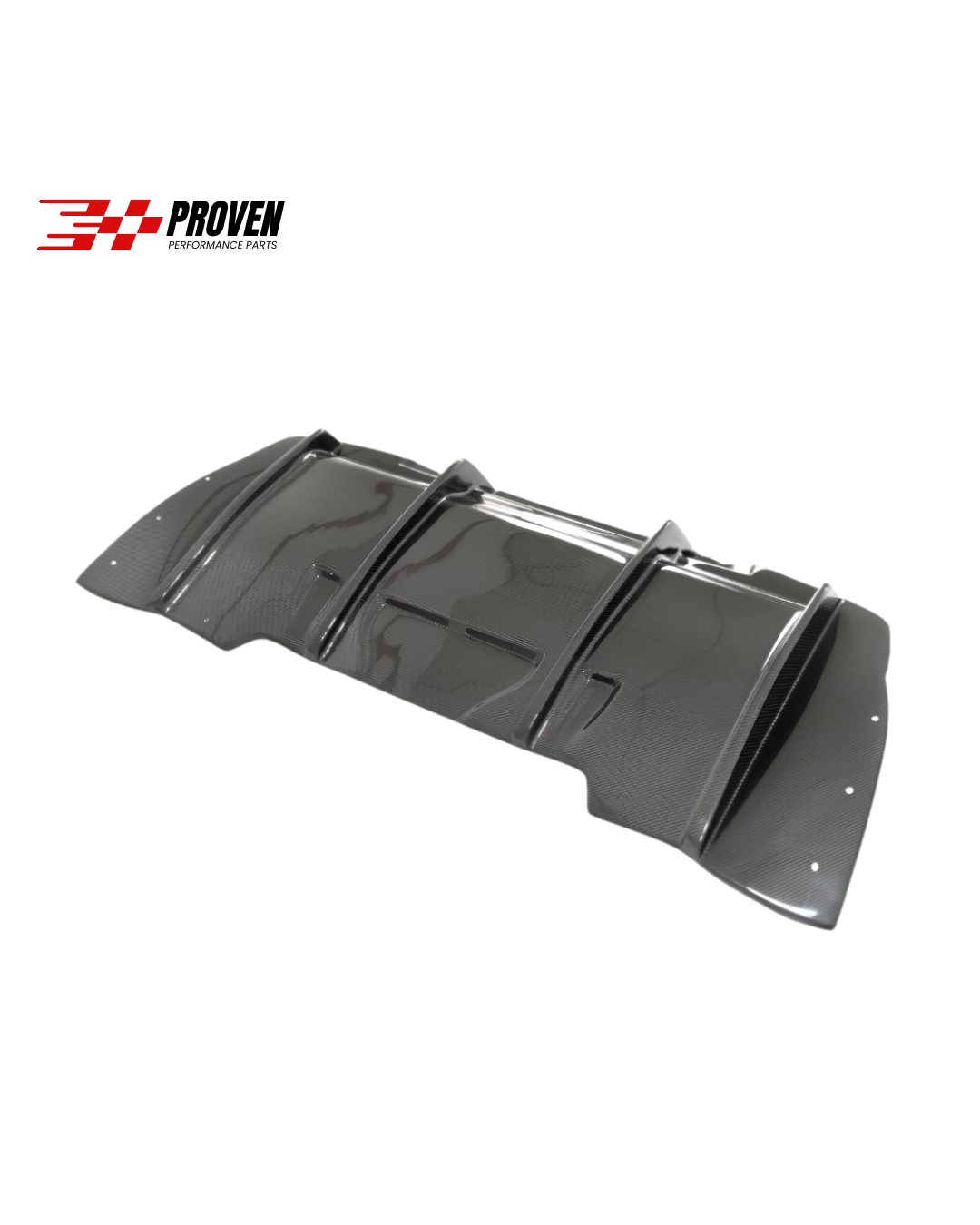 Mercedes Benz W205 C63/C63s AMG Carbon Fibre P Style Rear Diffuser