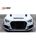 Load image into Gallery viewer, Audi 8V S3/RS3 Sedan Carbon Fibre V Style Front Lip

