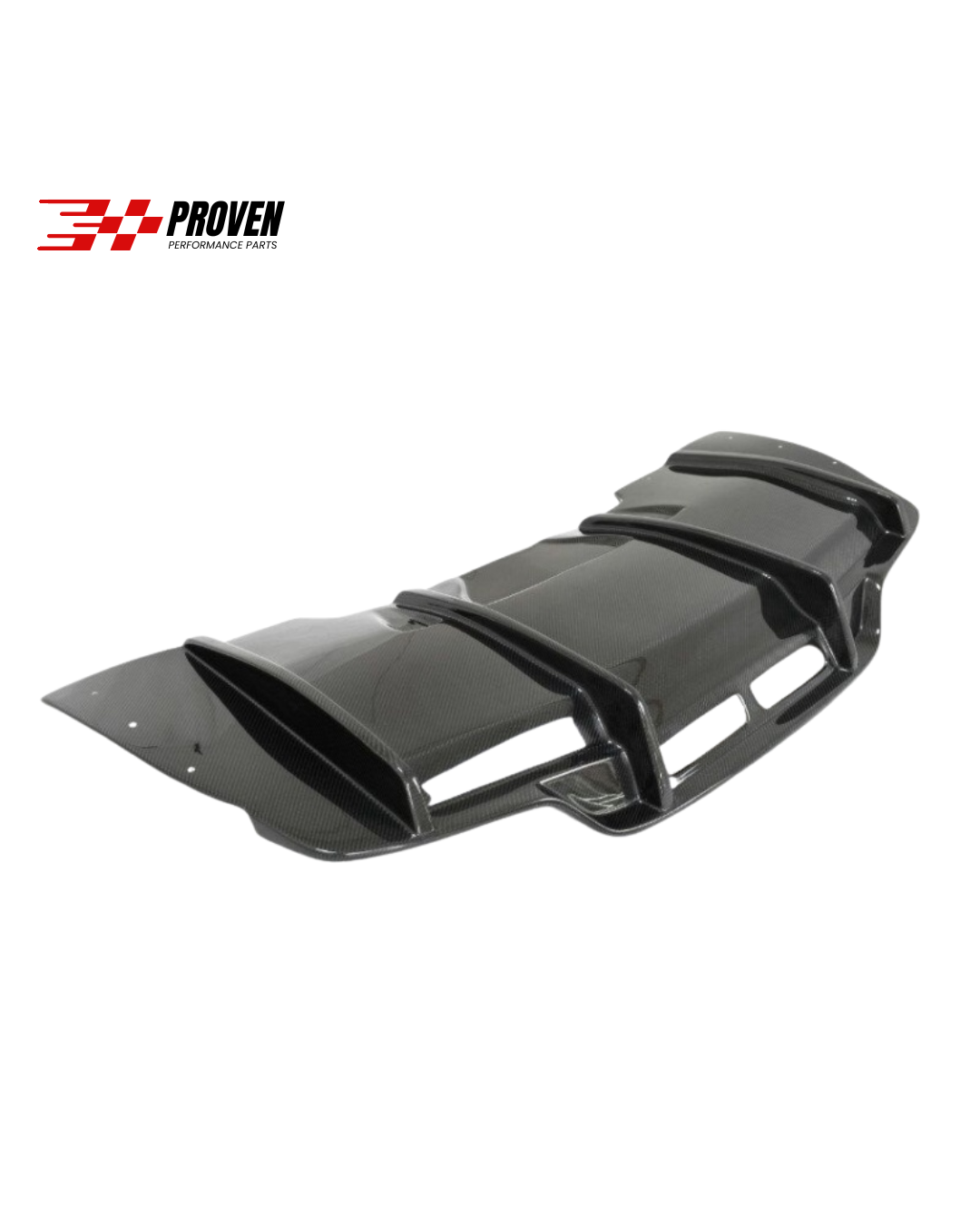 Mercedes Benz W205 C63/C63s AMG Carbon Fibre P Style Rear Diffuser