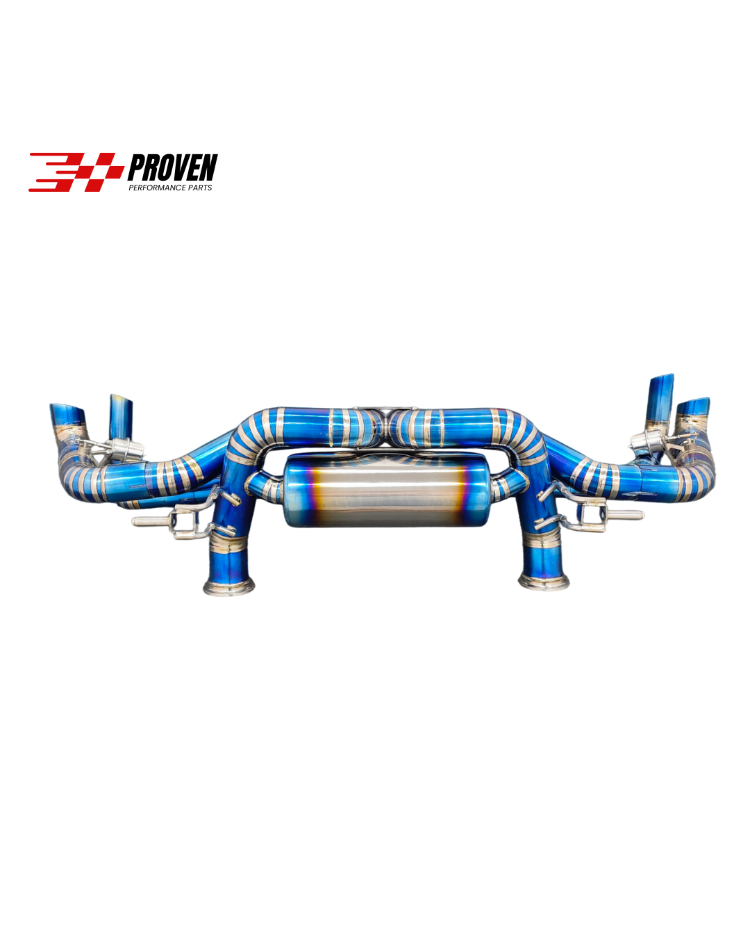 Audi R8 Type 4S Titanium Valved Exhaust