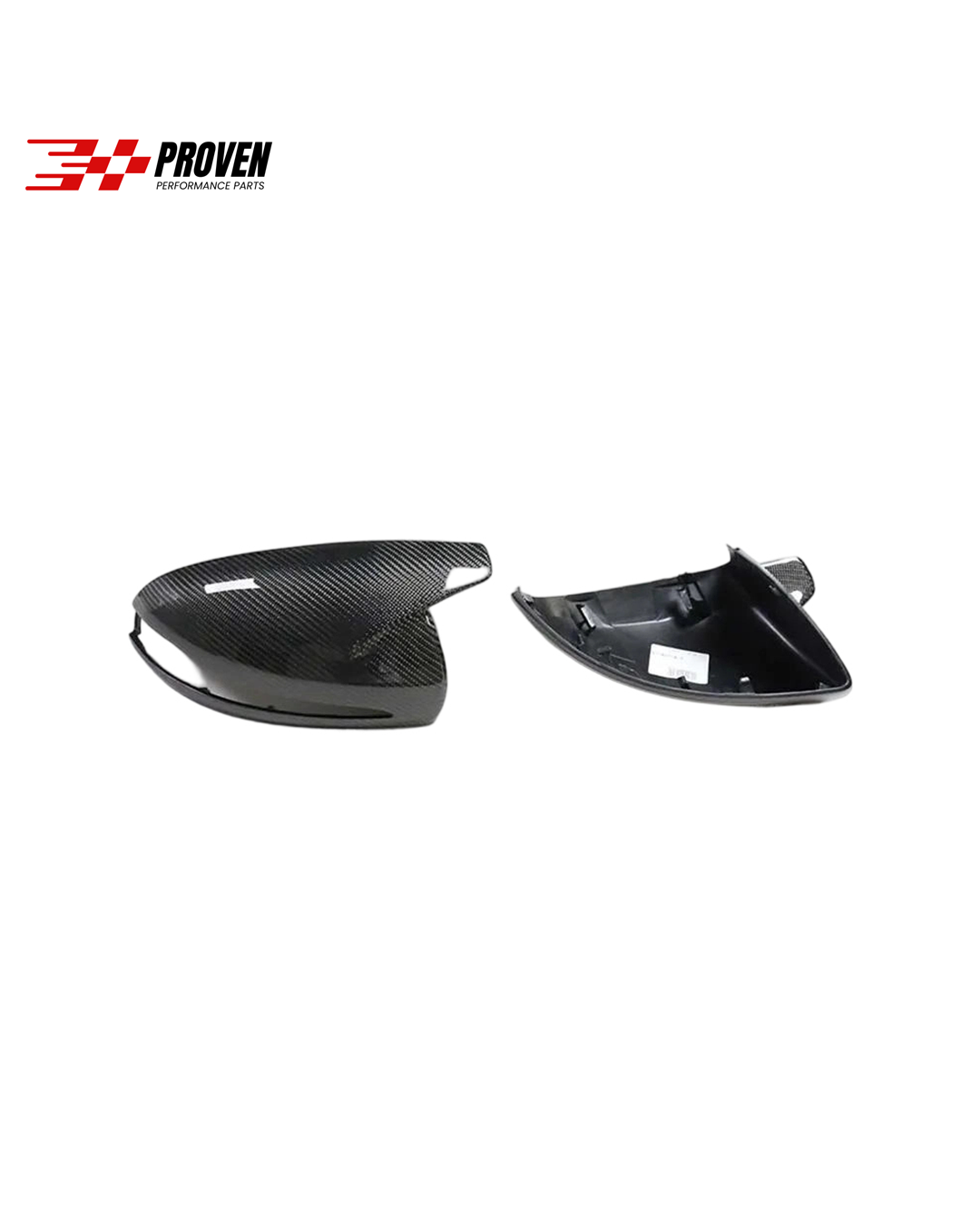 Mercedes Benz W205 C43 AMG Carbon Fibre V2 Style Mirror Caps