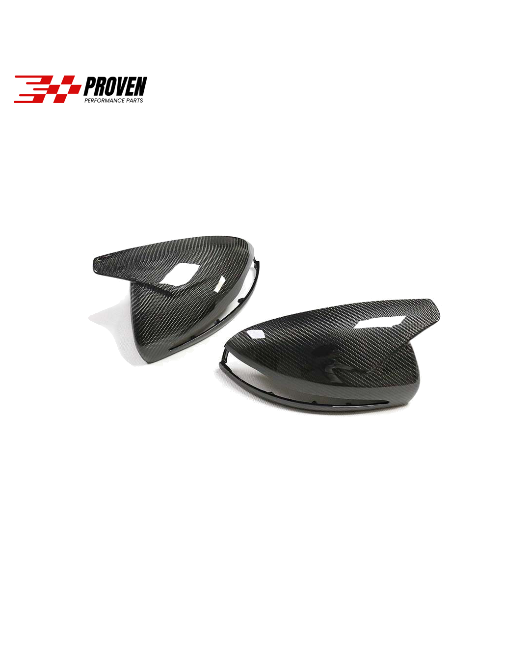 Mercedes Benz W205 C63/C63s AMG Carbon Fibre V2 Style Mirror Caps