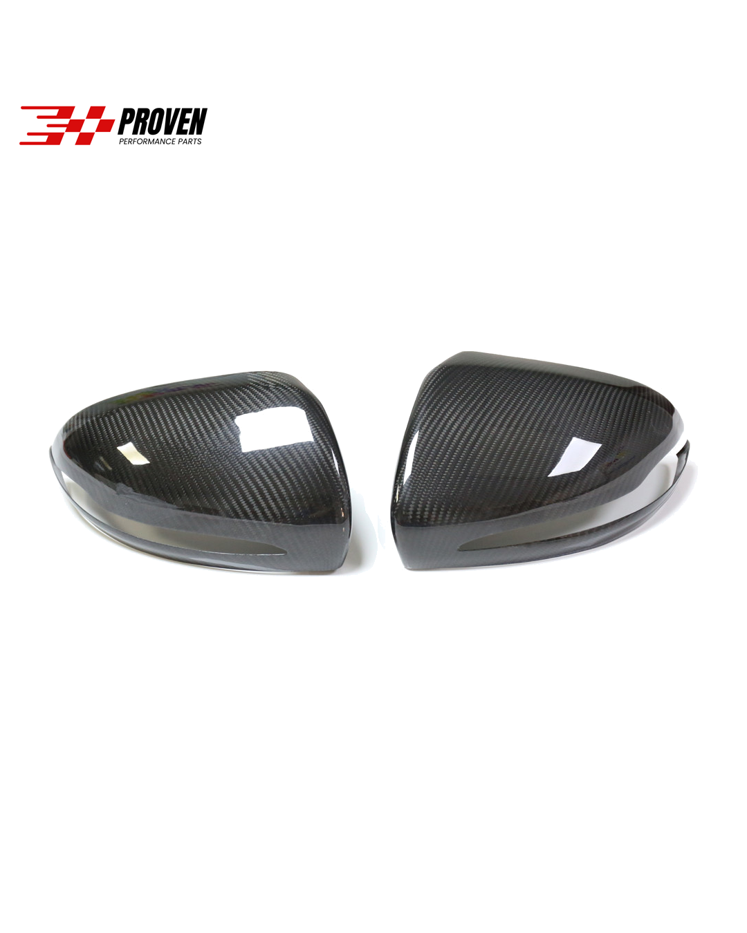 Mercedes Benz W205 C63/C63s AMG Carbon Fibre V1 Style Mirror Caps