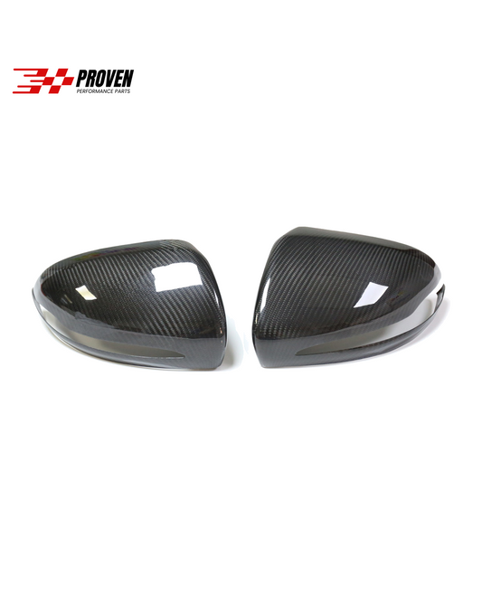 Mercedes Benz W205 C63/C63s AMG Carbon Fibre V1 Style Mirror Caps