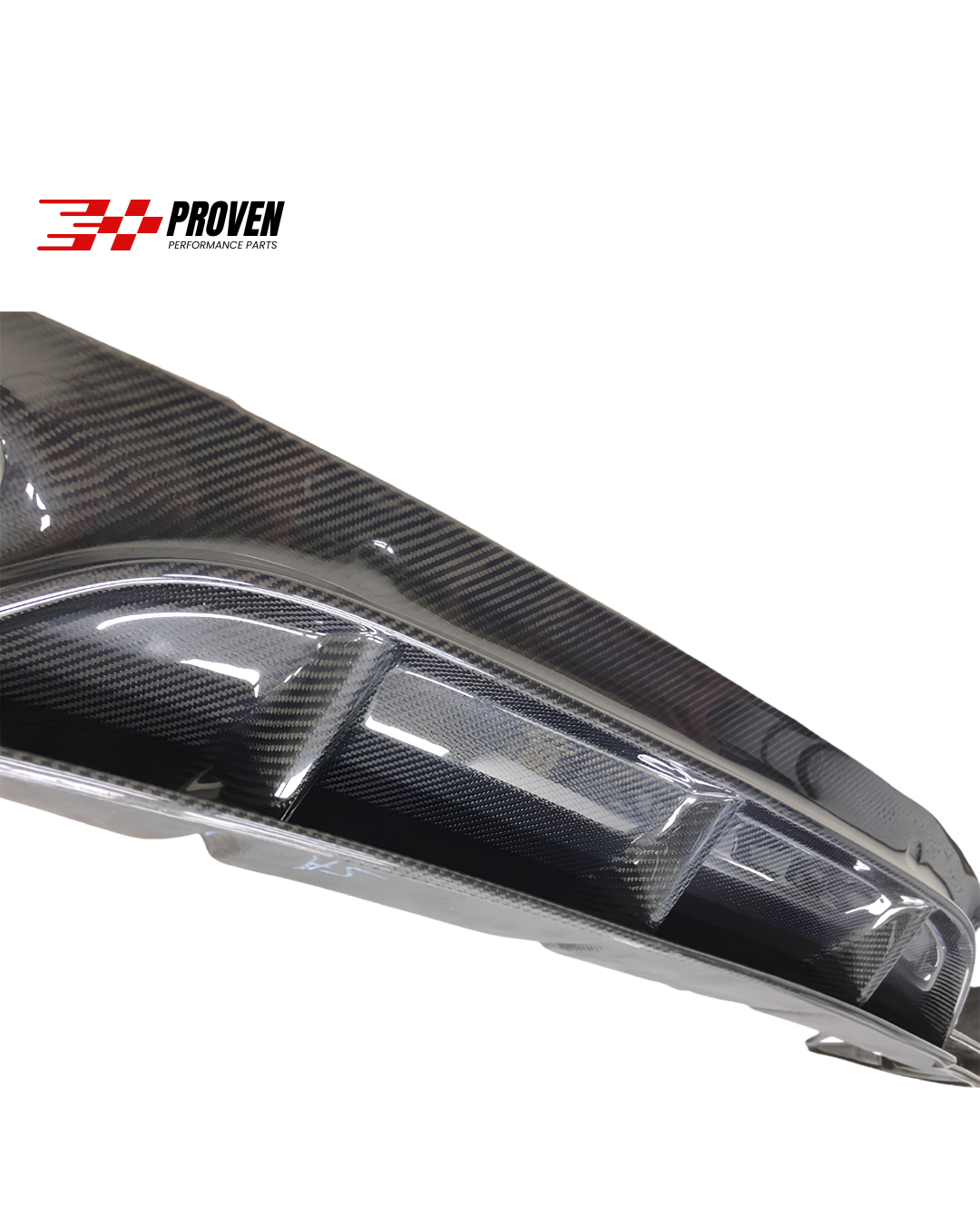 Mercedes Benz W205 C43 AMG Coupe Carbon Fibre ED1 Style Rear Diffuser