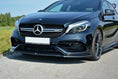 Load image into Gallery viewer, Maxton Design Front Splitter V.1 Mercedes A45 W176 AMG Facelift Front Lip
