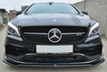 Load image into Gallery viewer, Maxton Design Front Splitter V.2 Mercedes CLA45 AMG C117 (Facelift) Front Lip

