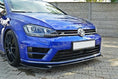 Load image into Gallery viewer, Maxton Design Front Splitter VW Golf Mk7 R Ver2 (Prefacelift) Front Lip
