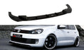 Load image into Gallery viewer, Maxton Design Front Splitter Ver.1 VW Golf Mk6 GTI Front Lip
