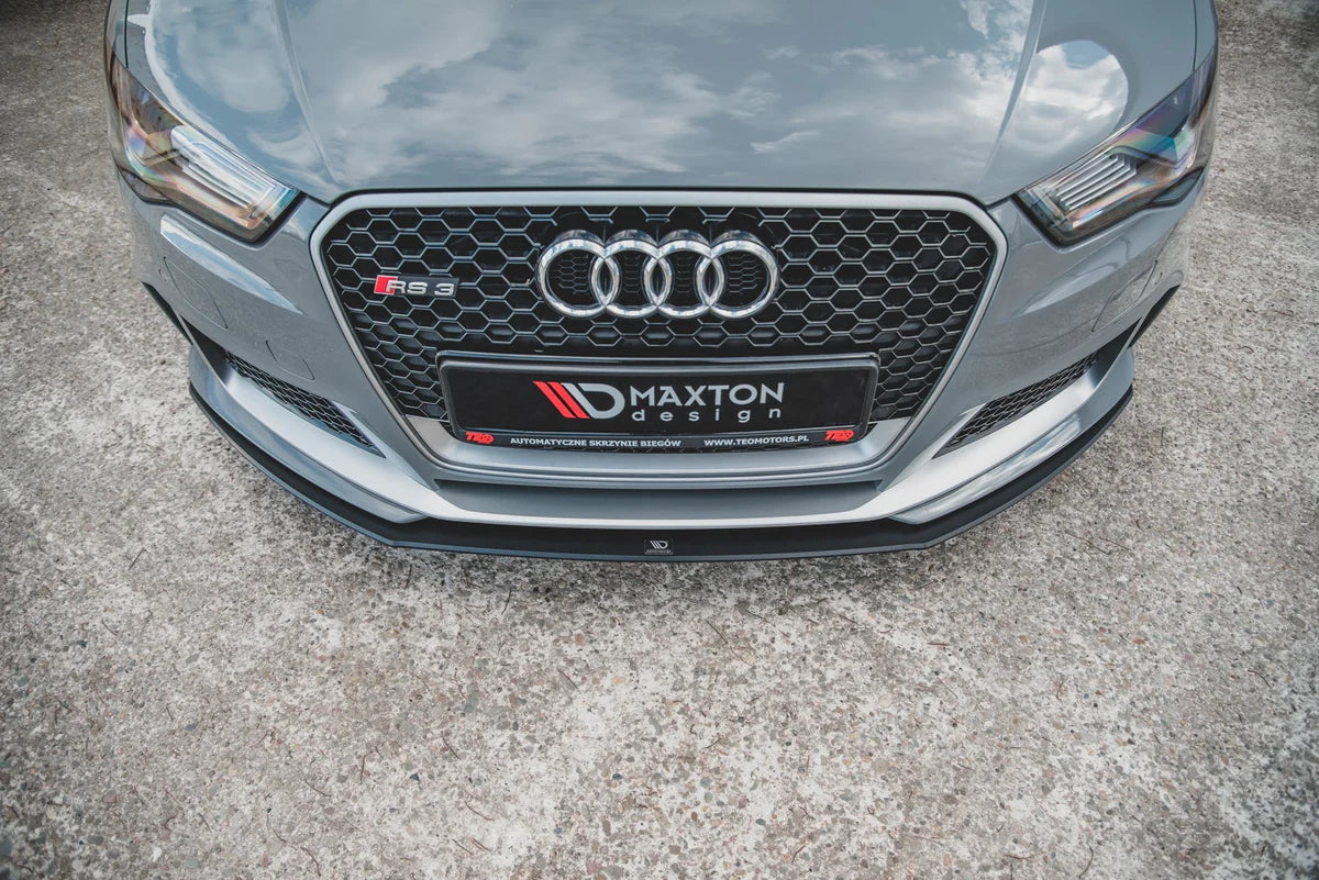 Maxton Design Racing Durability Front Splitter RS3 8VA Sportback Front Lip